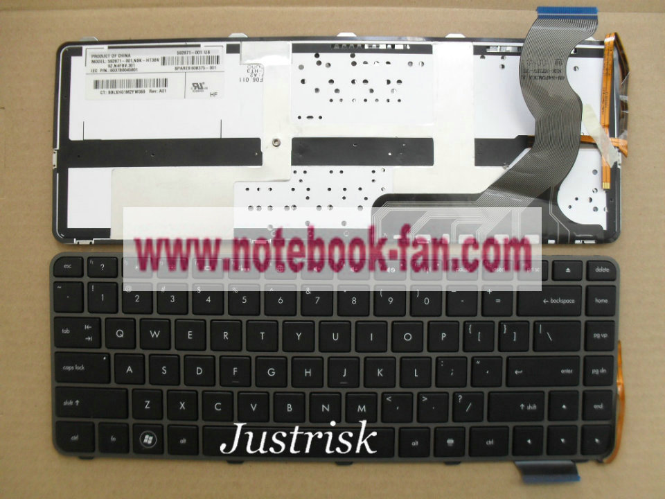 NEW HP Envy 14 14-1000 series US Keyboard with Backlit Black TEC